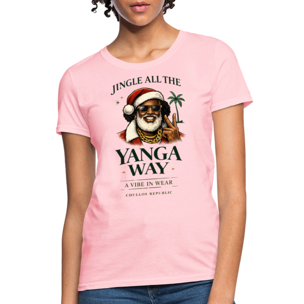 Christmas Yanga Way - Women's T-Shirt - pink