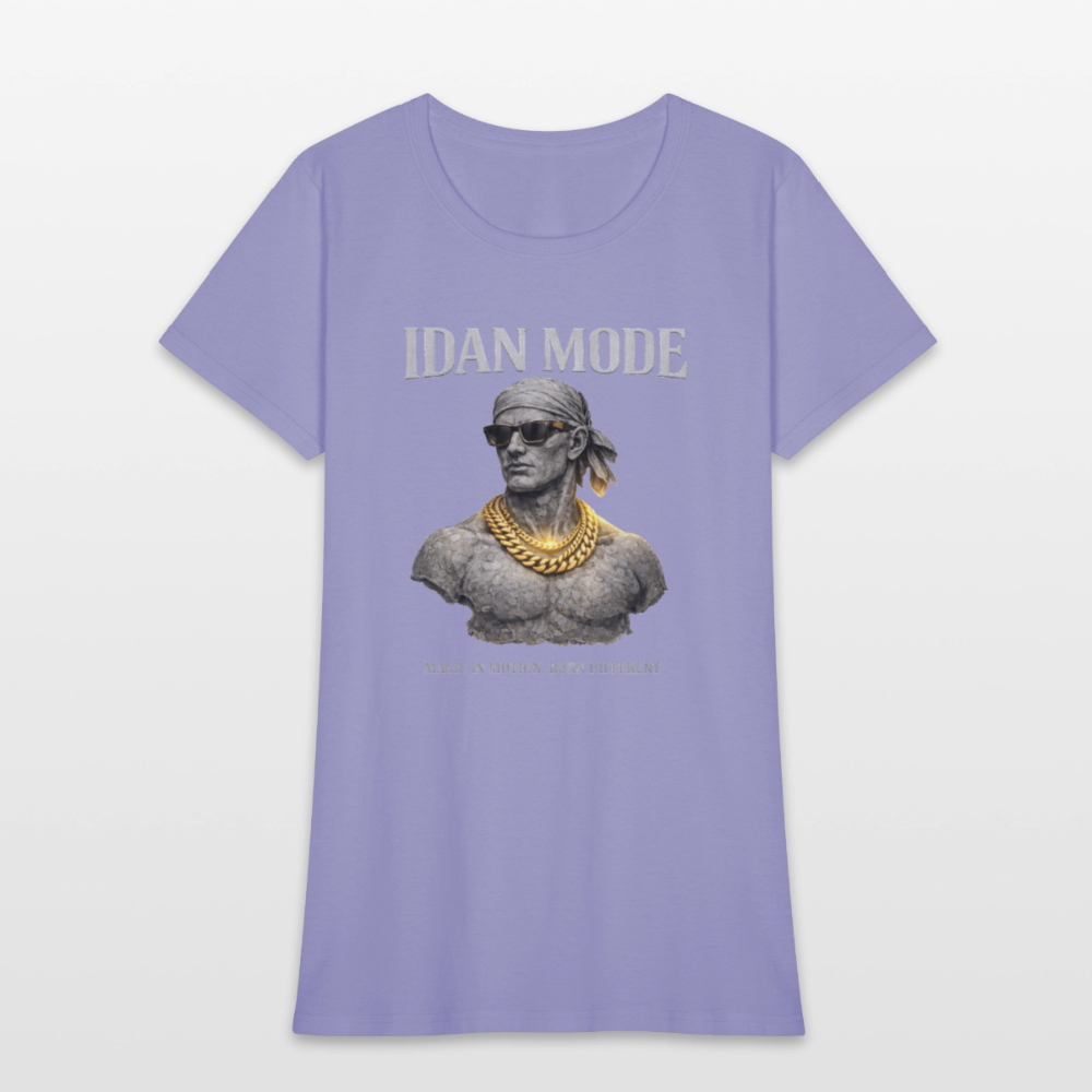 IDAN Mode - Women's T-Shirt | Lagos Streetwear - lavender