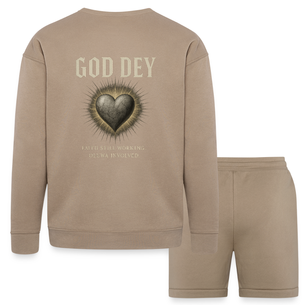 FVO - God Dey Unisex Sweatshirt & Short Set shop the vibe at chullosrepublic.com
