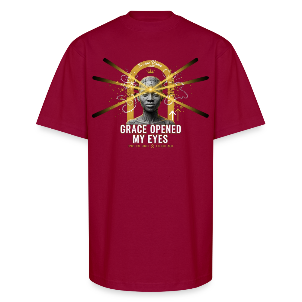 CR -  Grace opened my eyes | Unisex Oversized Heavyweight T-Shirt shop the vibe at chullosrepublic.com