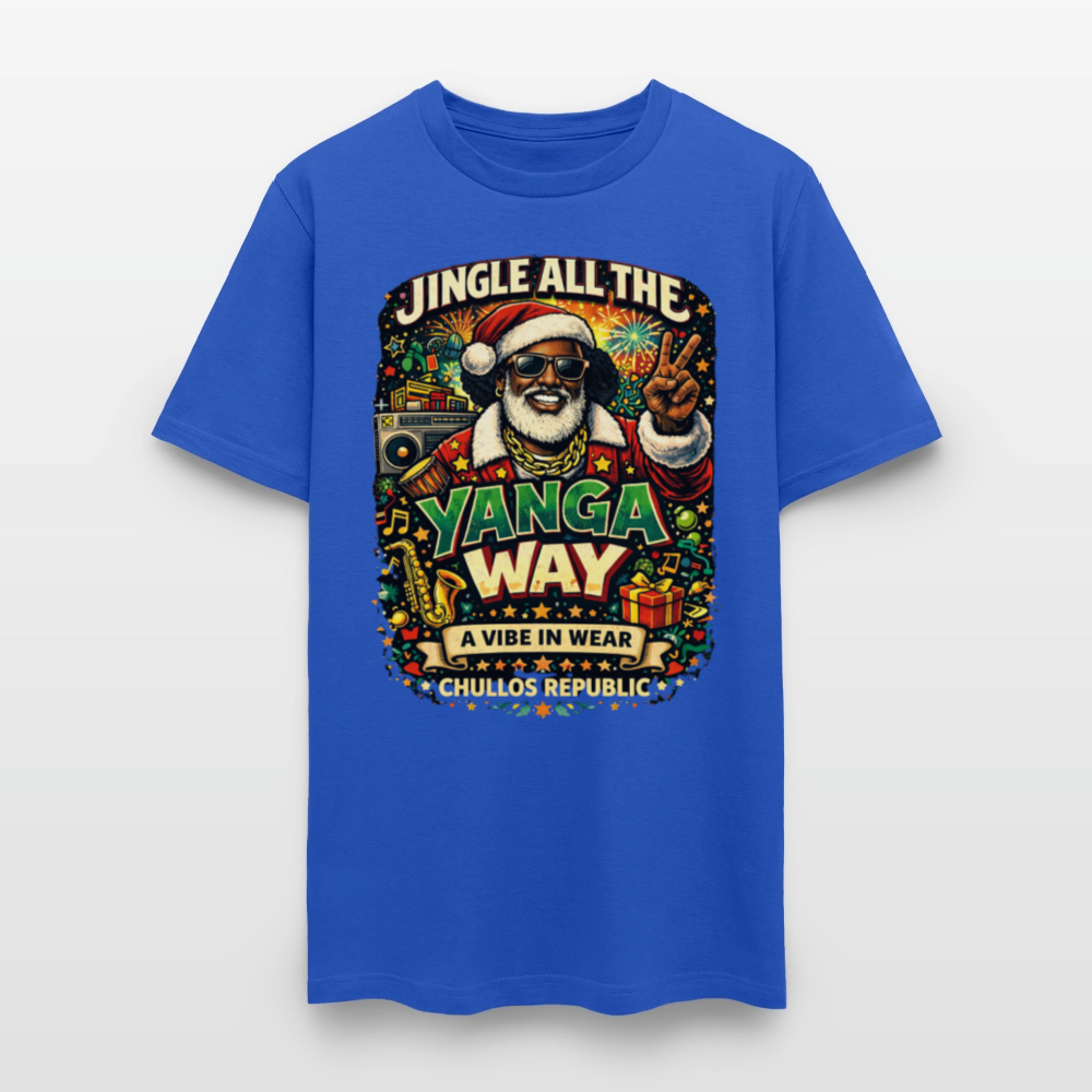 Jingle All The Yanga Way | Men's T-Shirt - royal blue