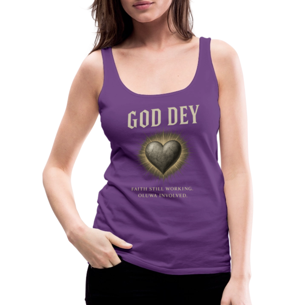 CR - Women's Premium Tank Top - God Dey | Active Faith shop the vibe at chullosrepublic.com