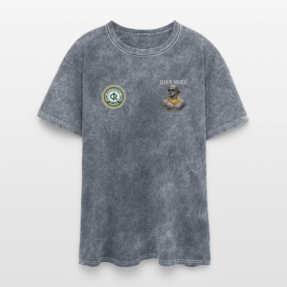 IDAN MODE — The Idan Washed Tee - mineral grey