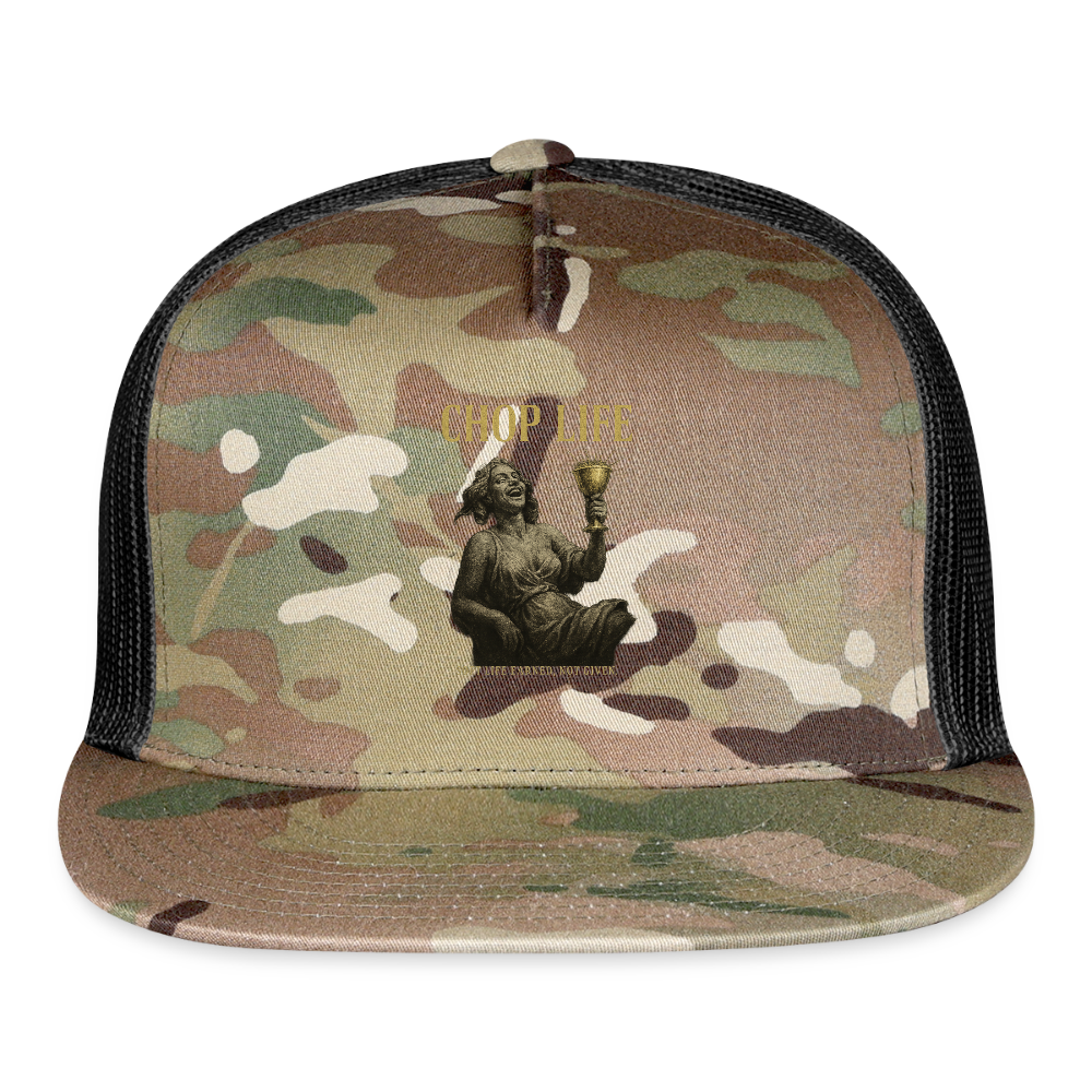 CR - CHOP LIFE | Trucker Hat shop the vibe at chullosrepublic.com