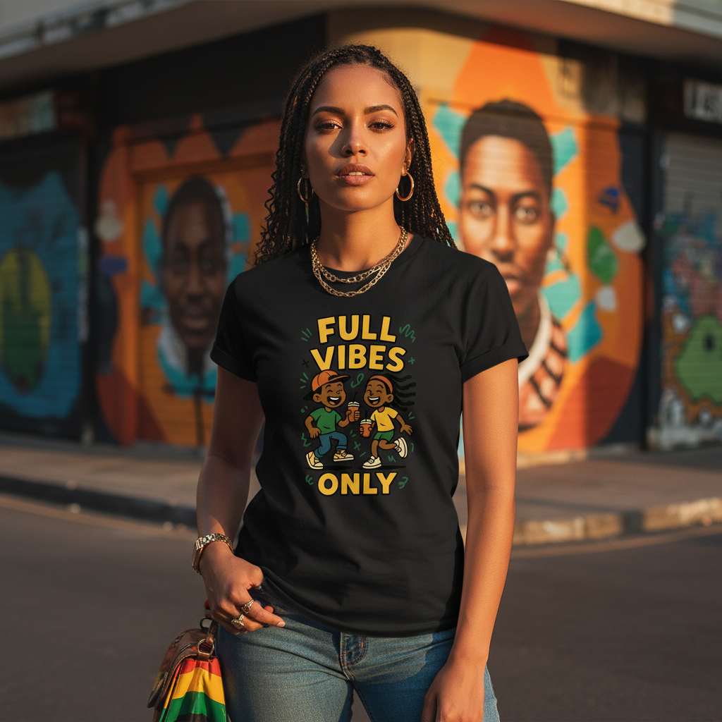 CR - Full Vibes Only Unisex Jersey T-Shirt