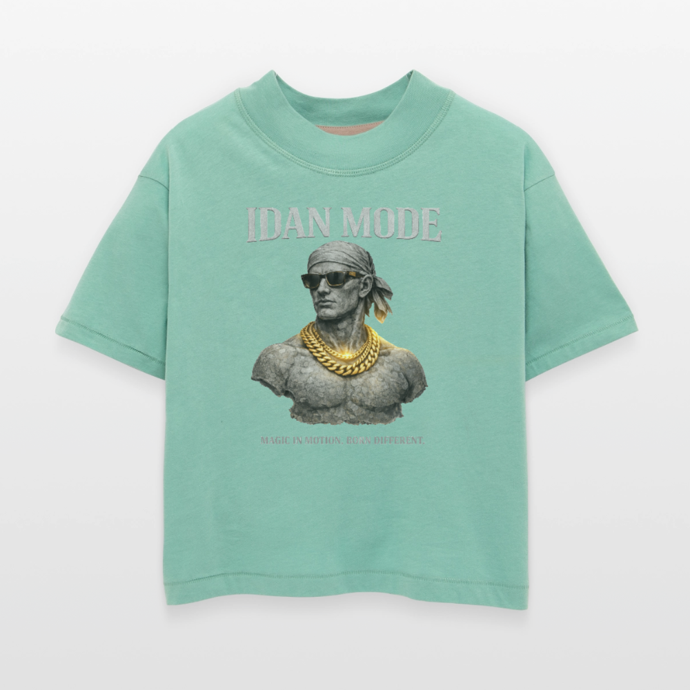 IDAN MODE | Women's Boxy Tee - saltwater