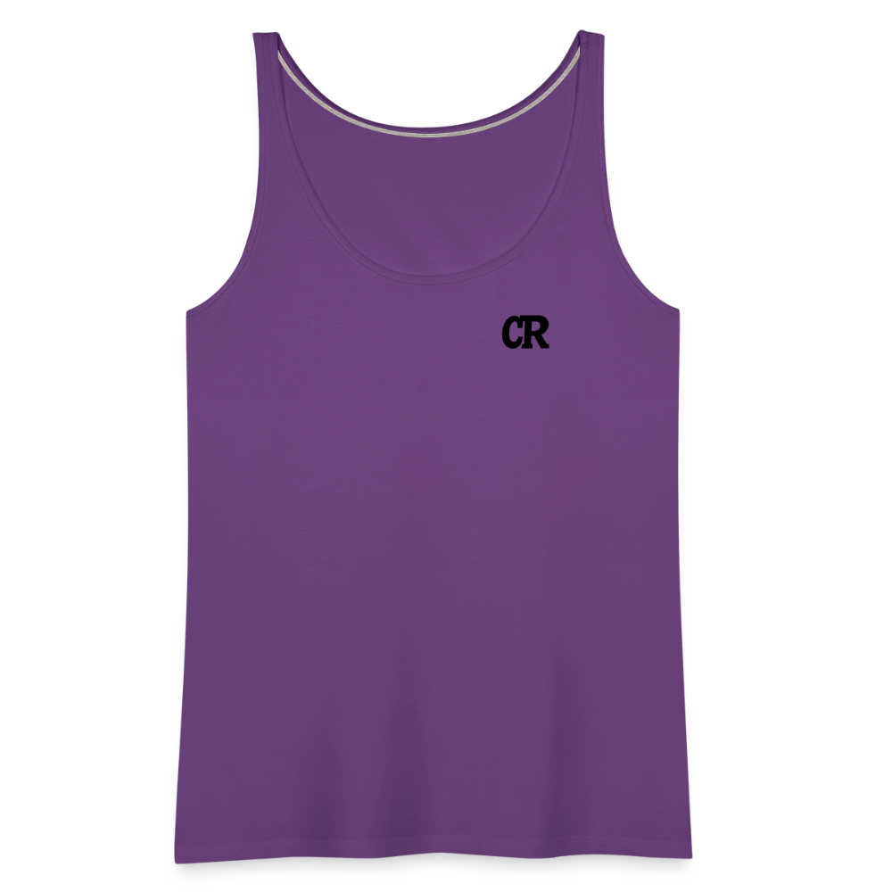 CR - Women's Premium Signature Tank Top shop the vibe at chullosrepublic.com