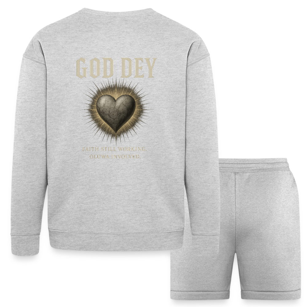 FVO - God Dey Unisex Sweatshirt & Short Set shop the vibe at chullosrepublic.com