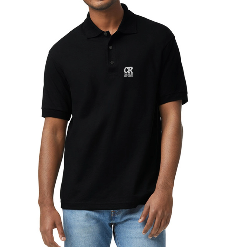 CR - Signature Unisex Polo Jersey shop the vibe at chullosrepublic.com