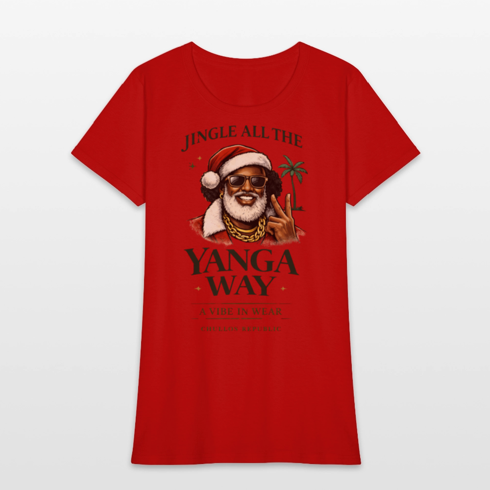 Christmas Yanga Way - Women's T-Shirt - red