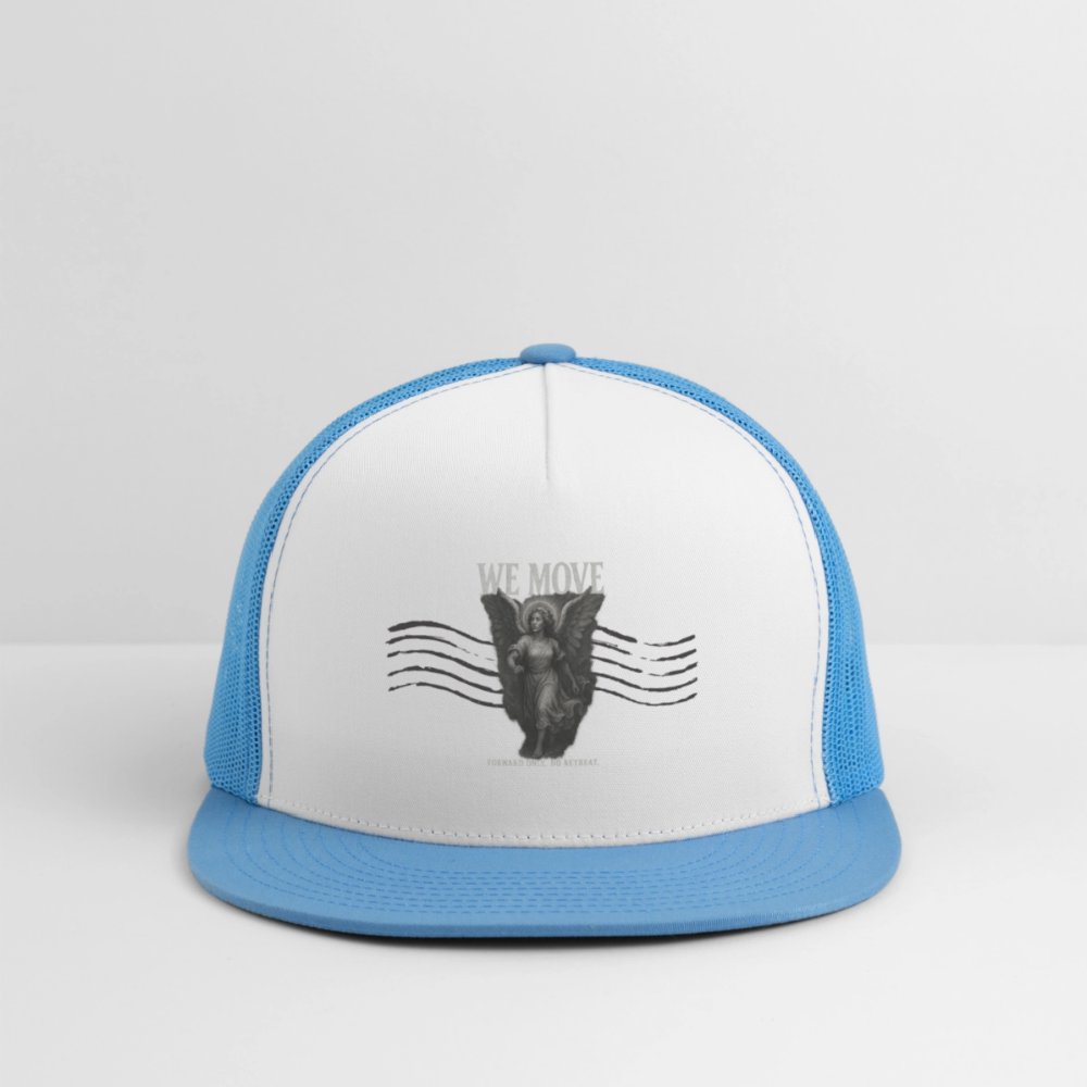 CR - We Move - Forward Only Female Angel | Trucker Hat shop the vibe at chullosrepublic.com