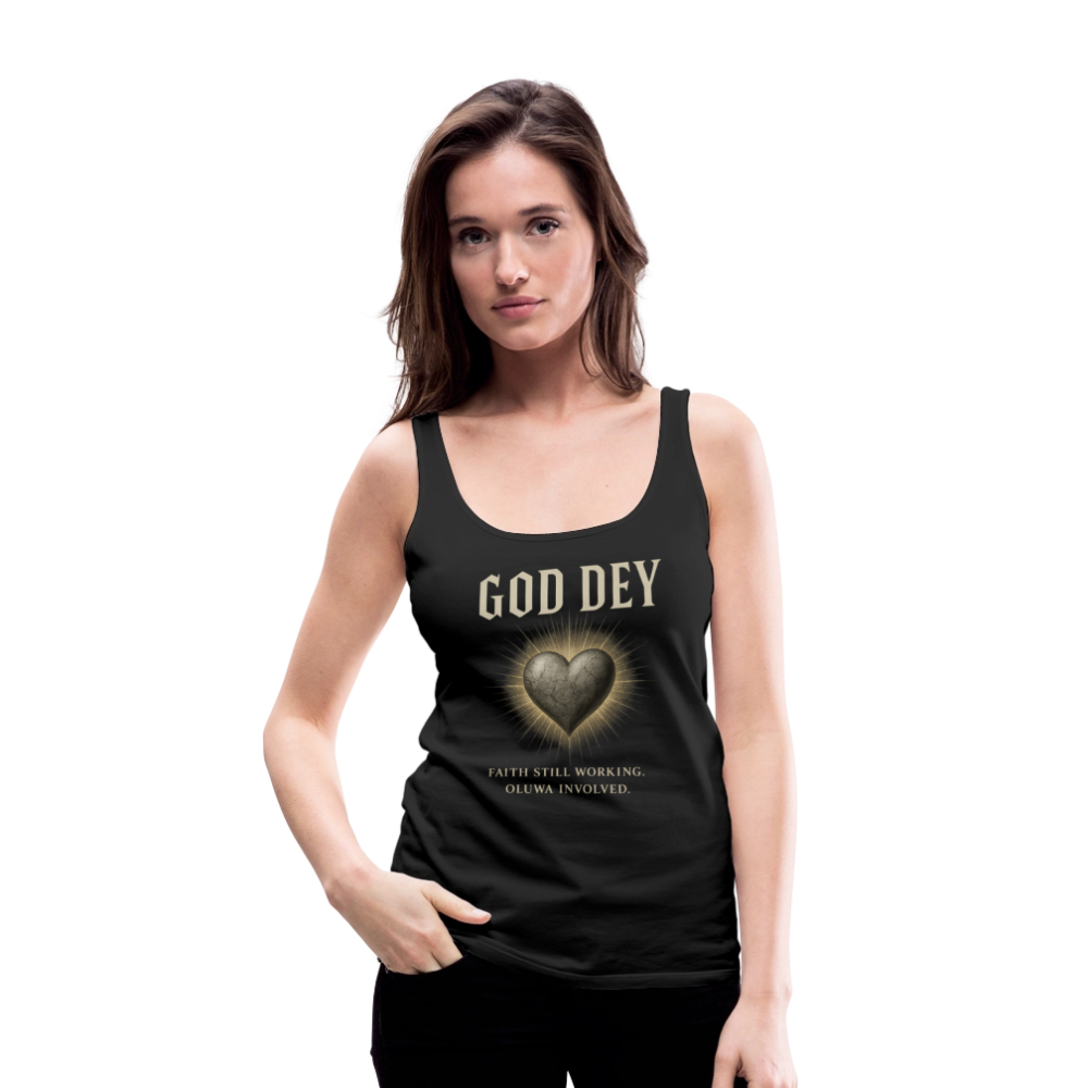CR - Women's Premium Tank Top - God Dey | Active Faith shop the vibe at chullosrepublic.com