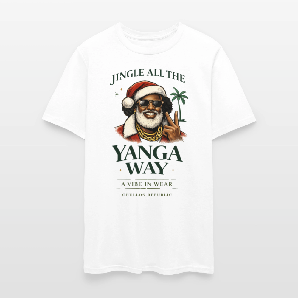 Christmas Yanga way | Men's T-Shirt - white