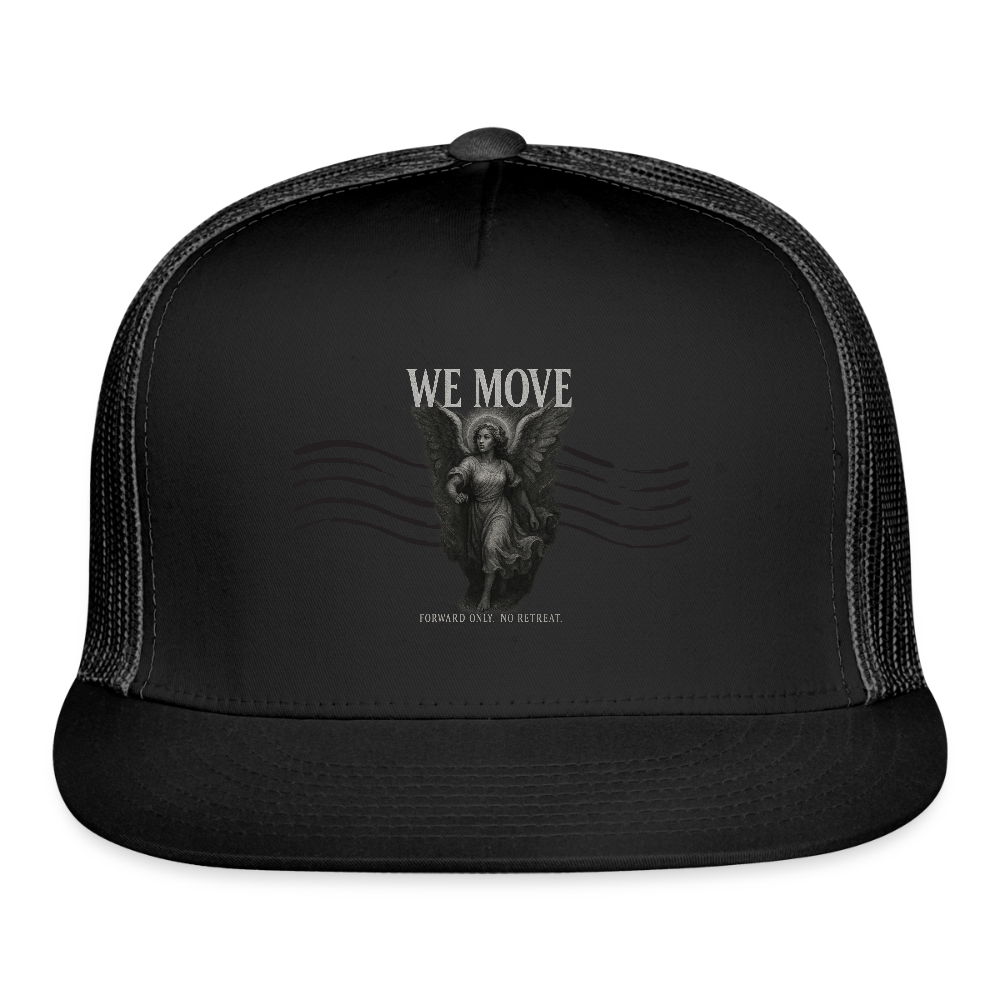 CR - We Move - Forward Only Female Angel | Trucker Hat shop the vibe at chullosrepublic.com