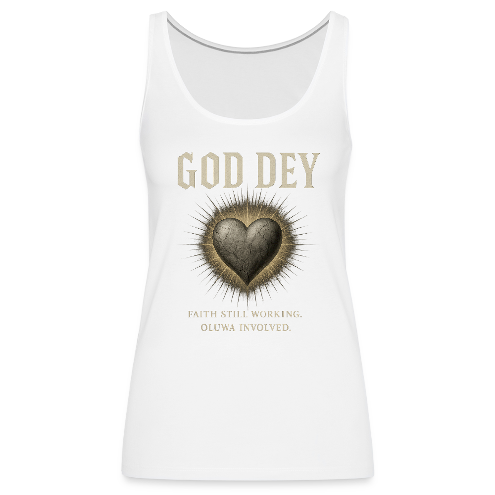 CR - Women's Premium Tank Top - God Dey | Active Faith shop the vibe at chullosrepublic.com
