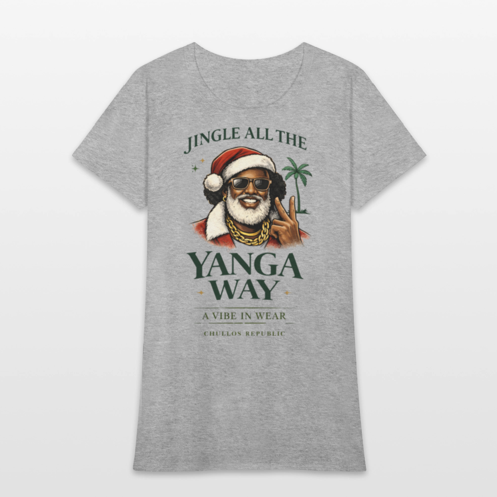 Christmas Yanga Way - Women's T-Shirt - heather gray