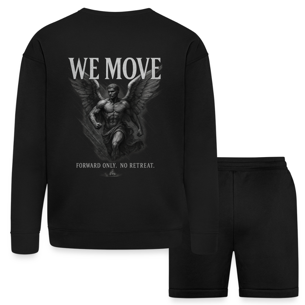 FVO | WE MOVE Unisex Sweatshirt & Short Set - black