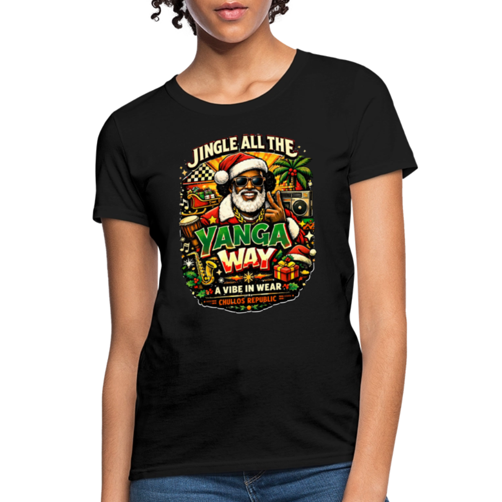 Christmas Yanga | Women's T-Shirt - black