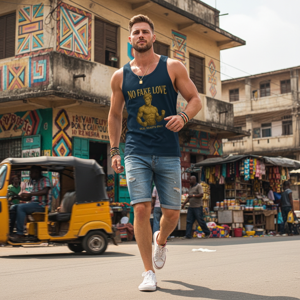 No Fake Love Men's Tank – Lagos Streetwear