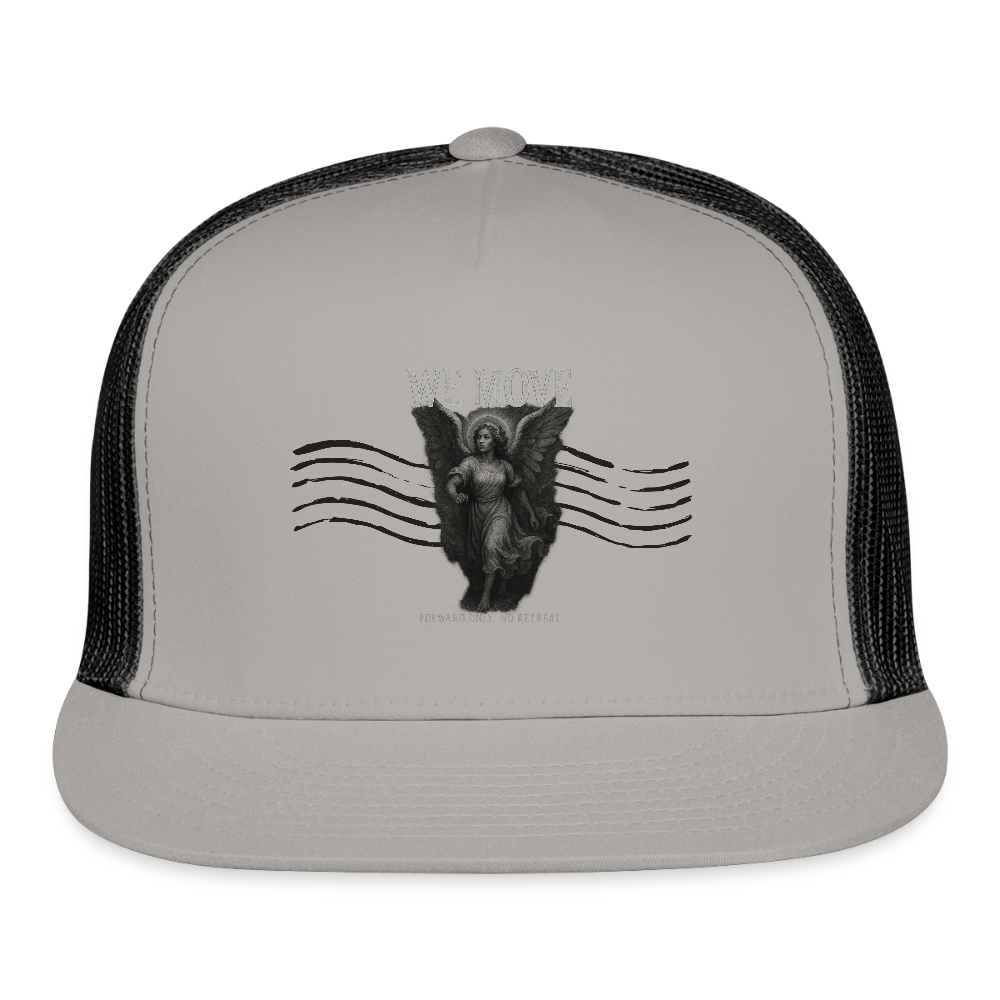 CR - We Move - Forward Only Female Angel | Trucker Hat shop the vibe at chullosrepublic.com