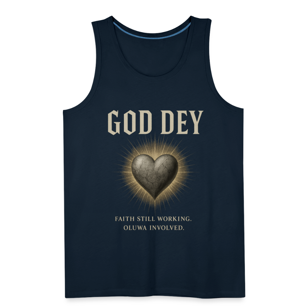 CR - Men's Premium Tank Top - God Dey | Active Faith shop the vibe at chullosrepublic.com