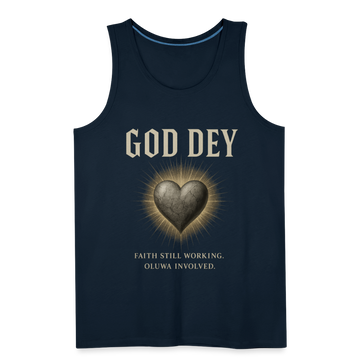 CR - Men's Premium Tank Top - God Dey | Active Faith shop the vibe at chullosrepublic.com