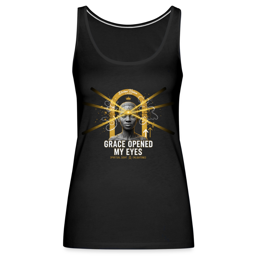 CR - Women's Premium Tank Top - Grace Opened My Eyes shop the vibe at chullosrepublic.com