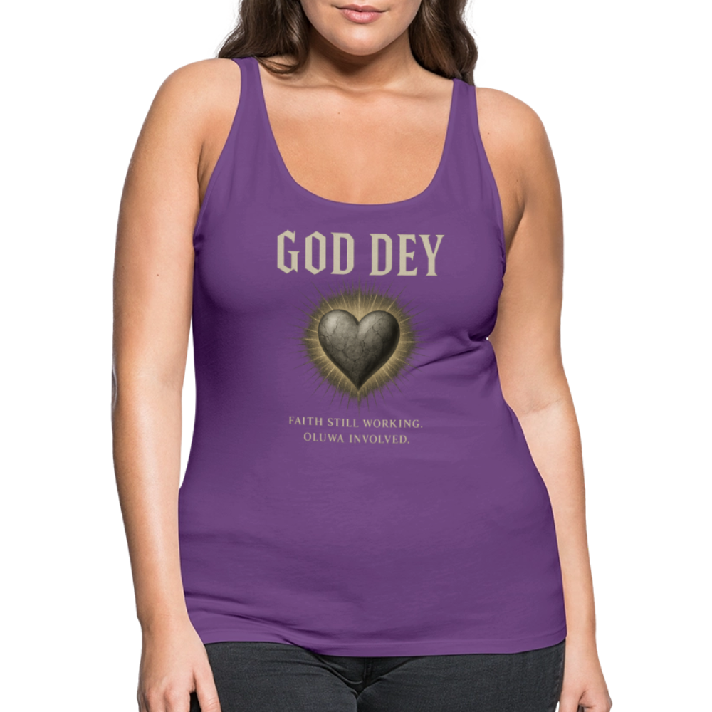 CR - Women's Premium Tank Top - God Dey | Active Faith shop the vibe at chullosrepublic.com