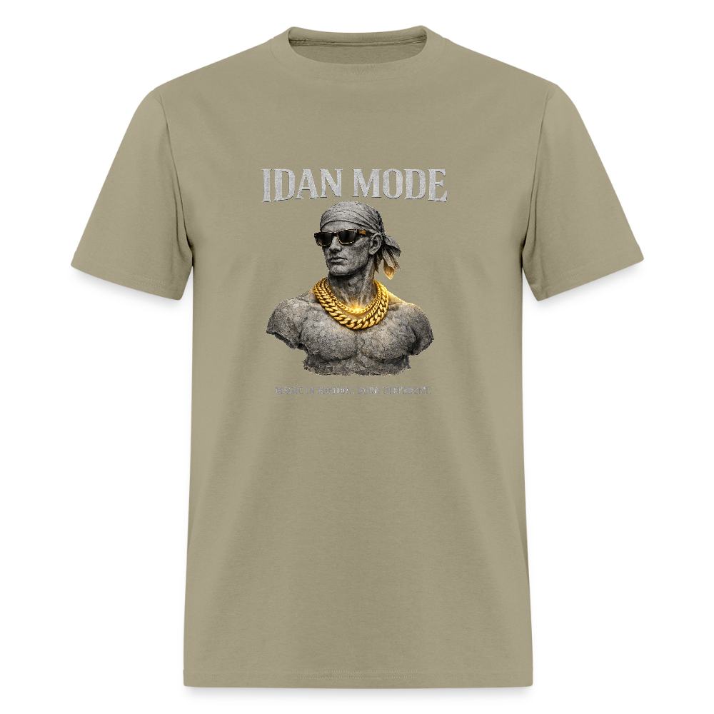 IDAN MODE - Men's T-Shirt | Lagos Streetwear - khaki