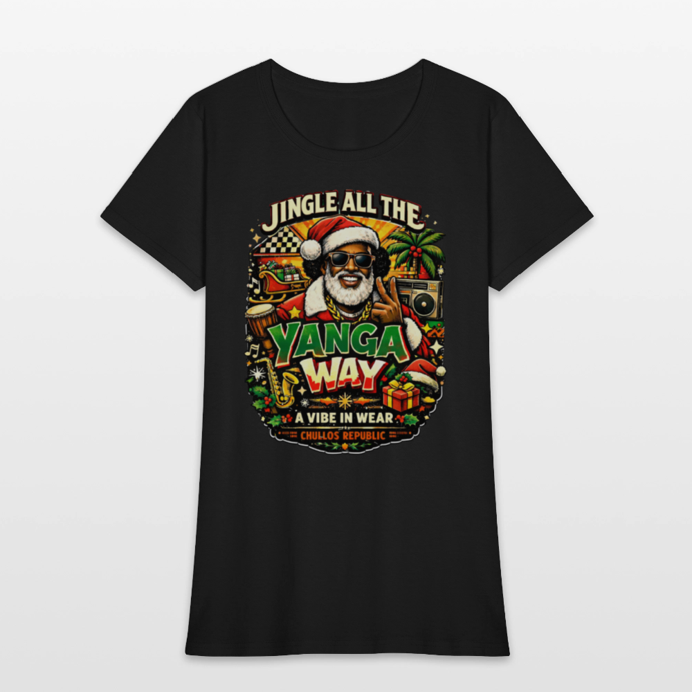 Christmas Yanga | Women's T-Shirt - black