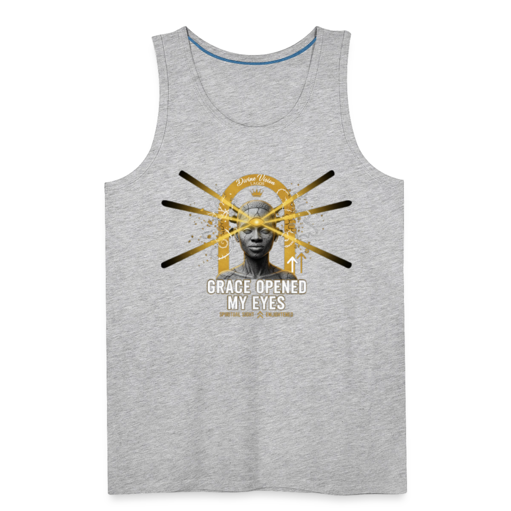 CR - Men's Premium Tank Top - Grace Opened My Eyes shop the vibe at chullosrepublic.com