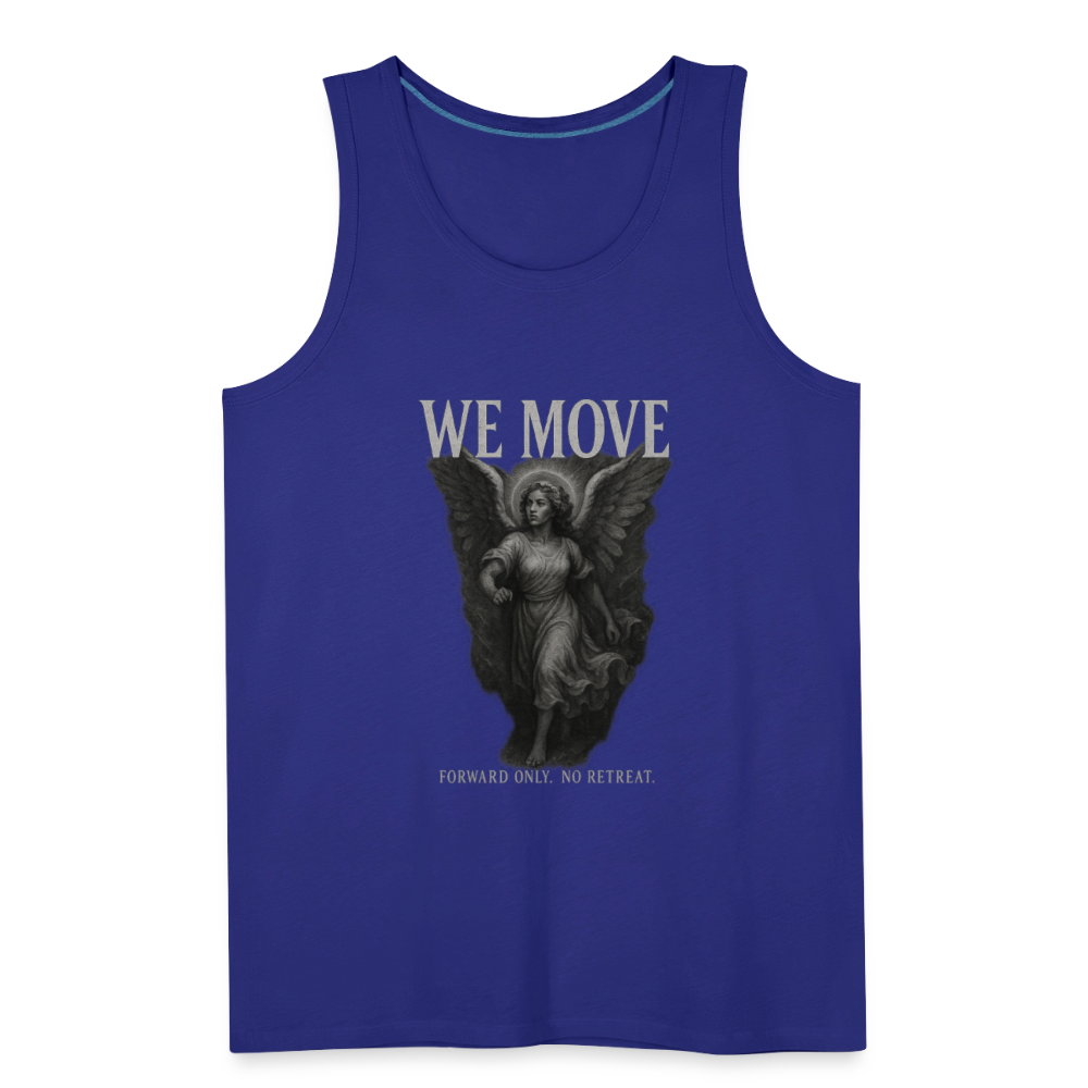 CR - Men's Premium Tank Top - WE MOVE | Forward Only. No Retreat shop the vibe at chullosrepublic.com