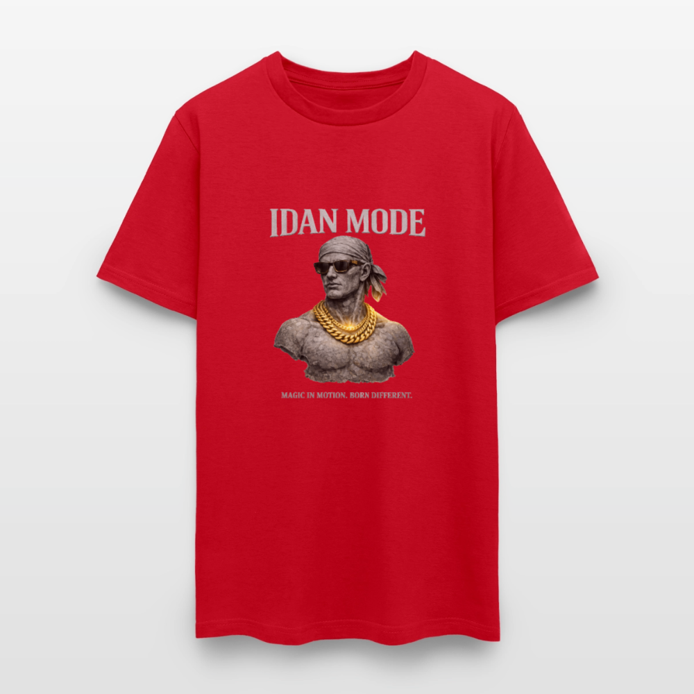 IDAN MODE - Men's T-Shirt | Lagos Streetwear - red
