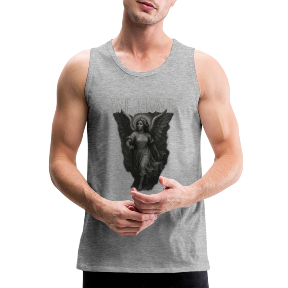 CR - Men's Premium Tank Top - WE MOVE | Forward Only. No Retreat shop the vibe at chullosrepublic.com