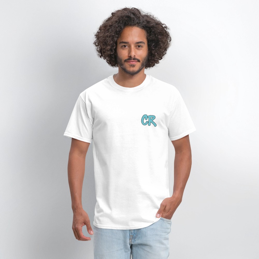 Men's T-Shirt | No Fake Love Back Print - white