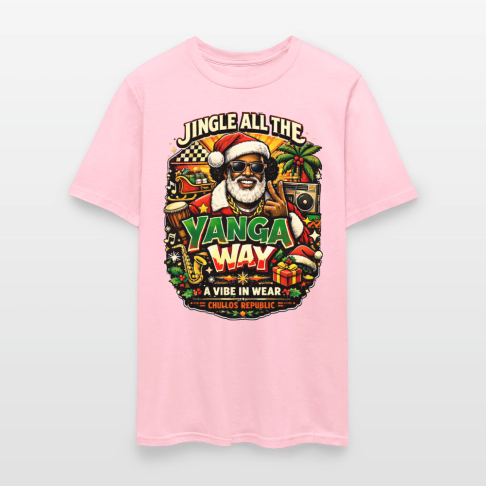 Christmas Yanga | Men's T-Shirt - pink