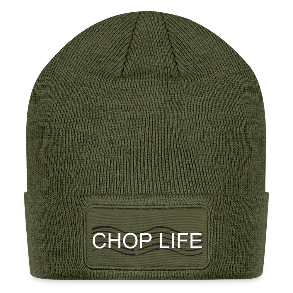 CR - CHOP LIFE Signature | Patch Beanie shop the vibe at chullosrepublic.com