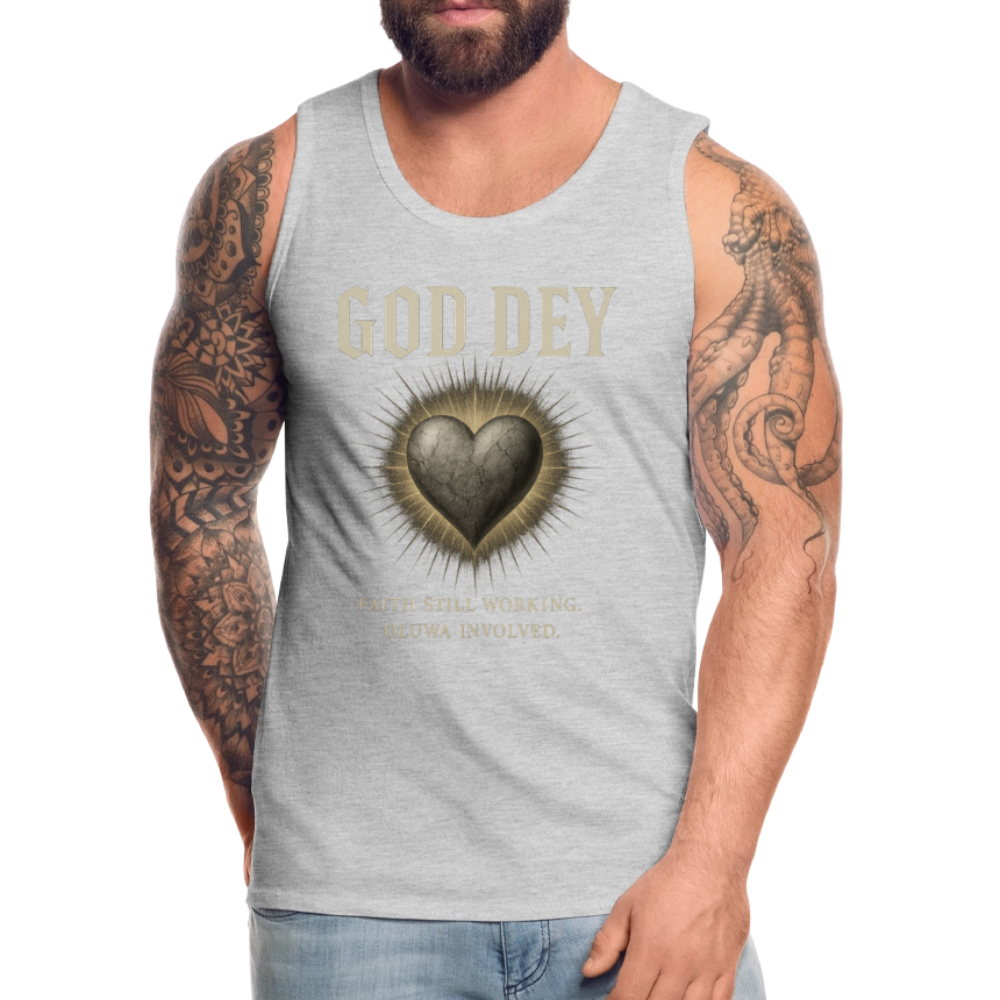 CR - Men's Premium Tank Top - God Dey | Active Faith shop the vibe at chullosrepublic.com