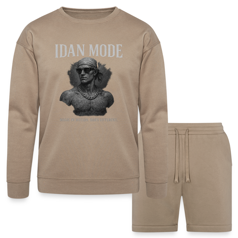 IDAN MODE - 2 Piece Unisex Sweatshirt & Short Set shop the vibe at chullosrepublic.com