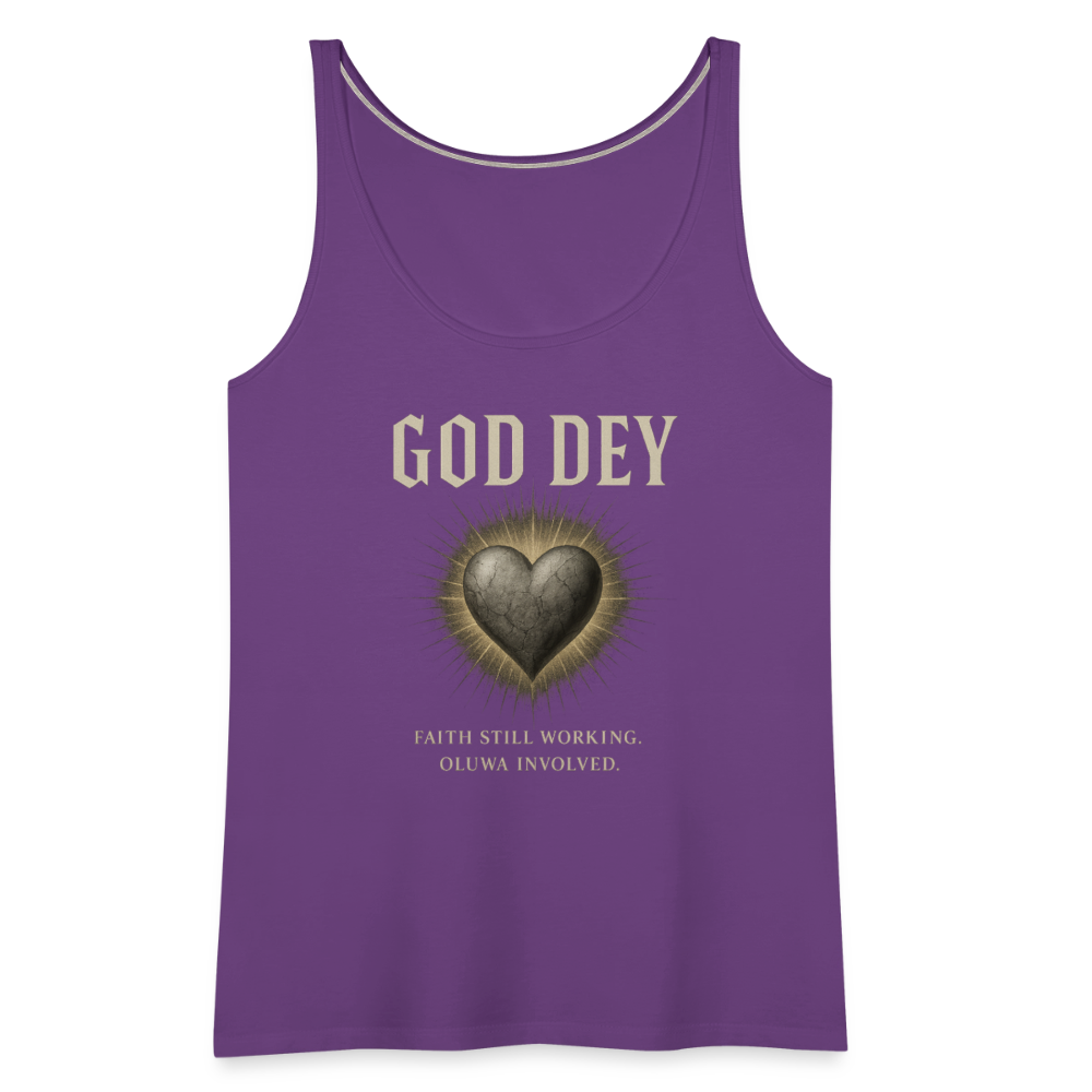 CR - Women's Premium Tank Top - God Dey | Active Faith shop the vibe at chullosrepublic.com