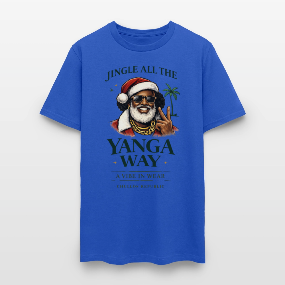 Christmas Yanga way | Men's T-Shirt - royal blue