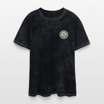 Chullos Republic — The CR Seal Mineral Washed Tee - mineral black