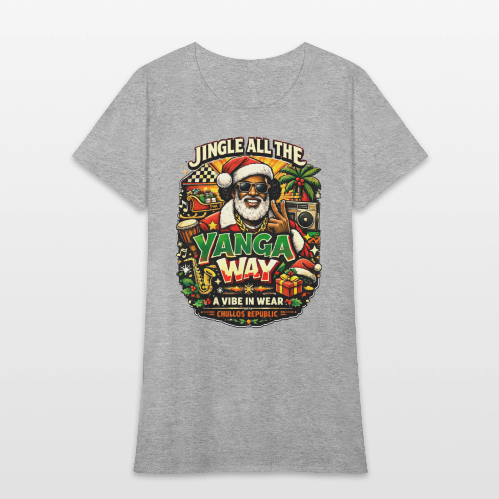 Christmas Yanga | Women's T-Shirt - heather gray
