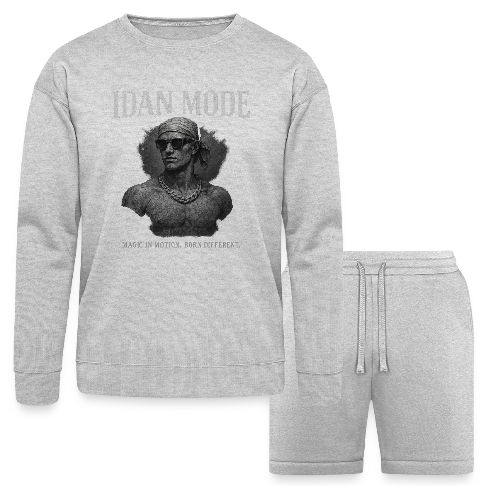 IDAN MODE - 2 Piece Unisex Sweatshirt & Short Set shop the vibe at chullosrepublic.com