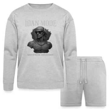 IDAN MODE - 2 Piece Unisex Sweatshirt & Short Set shop the vibe at chullosrepublic.com
