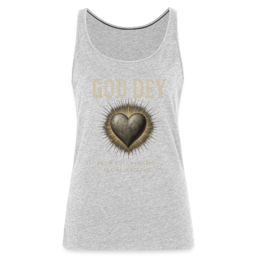 CR - Women's Premium Tank Top - God Dey | Active Faith shop the vibe at chullosrepublic.com