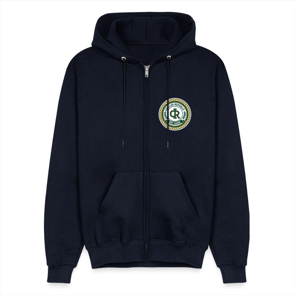 IDAN MODE — The Idan Zip Hoodie III - navy