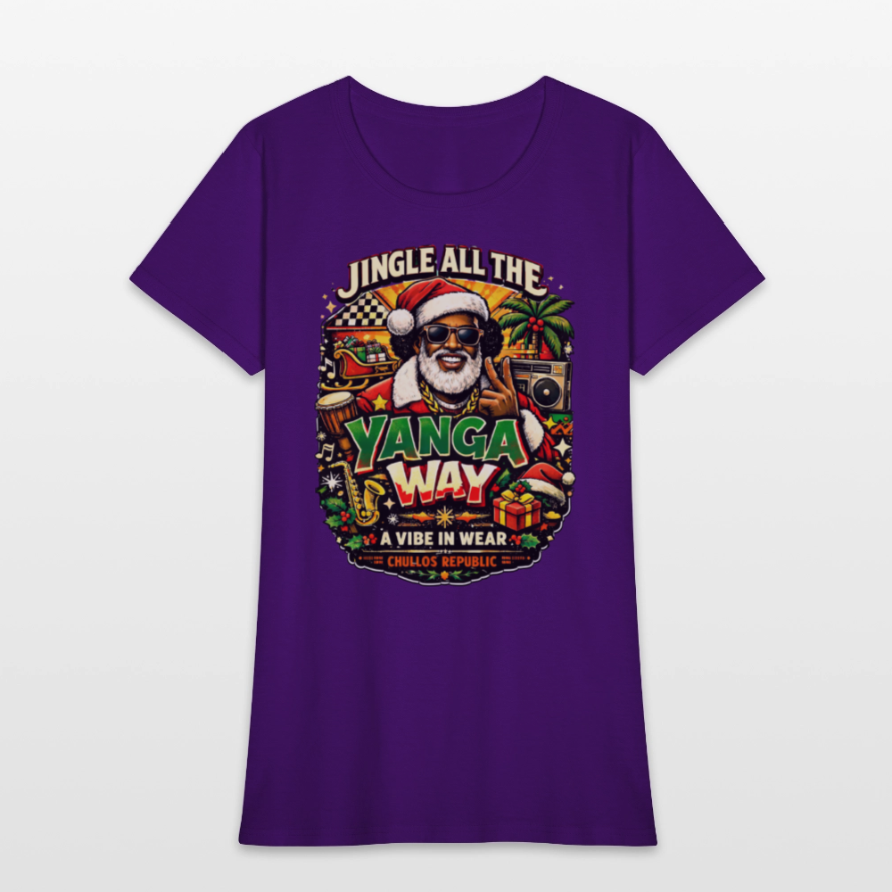 Christmas Yanga | Women's T-Shirt - purple