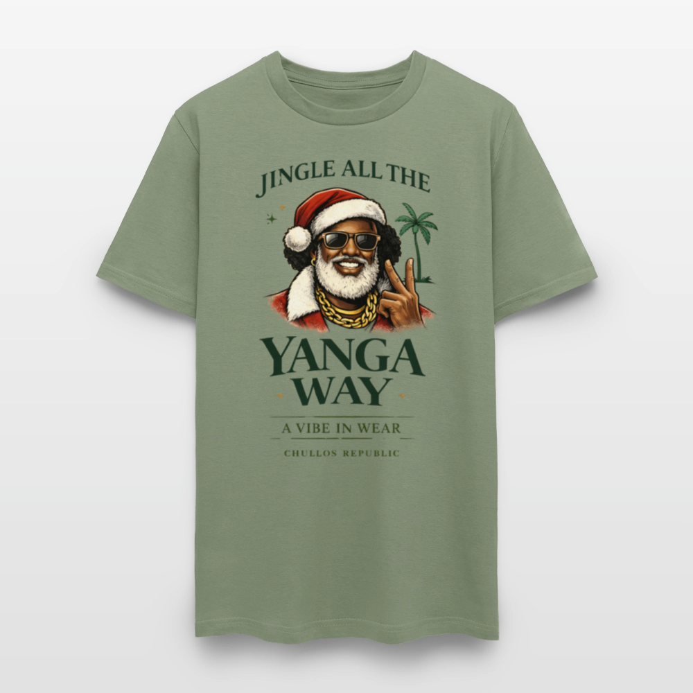 Christmas Yanga way | Men's T-Shirt - military green