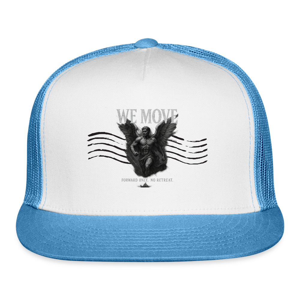 CR - We Move - Forward Only | Trucker Hat shop the vibe at chullosrepublic.com